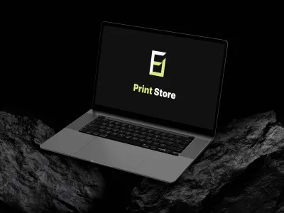 Online print shop product calculator with format, paper, finishing, and pricing options